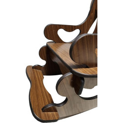Kids Rocking Chair - Easy Interlock Assembly  - Safe Round Edges